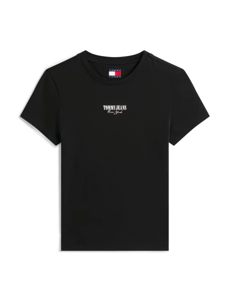 Tommy Jeans Tricou Essential negru