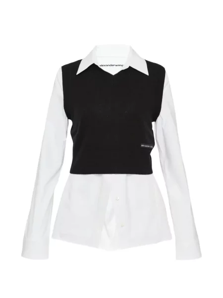 Lung cămașă Alexander Wang alb