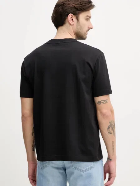 Tričko Calvin Klein Jeans s potiskem černá