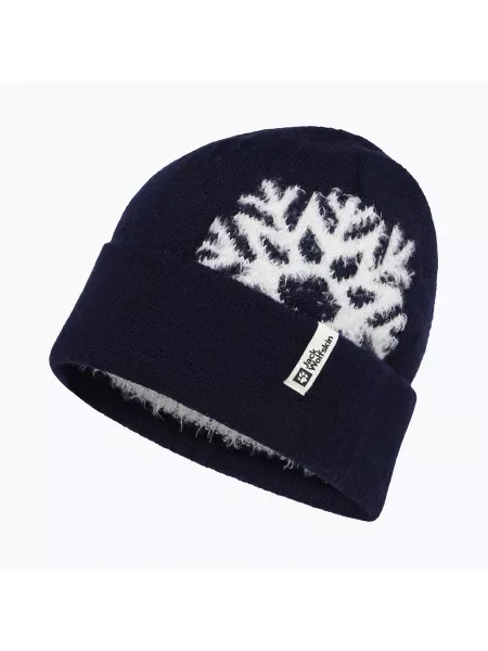 Шапка за трекинг Jack Wolfskin Palaja night blue синьо