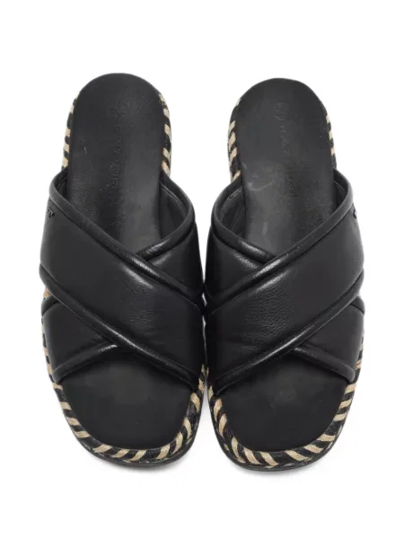Sandale Tory Burch din piele negru