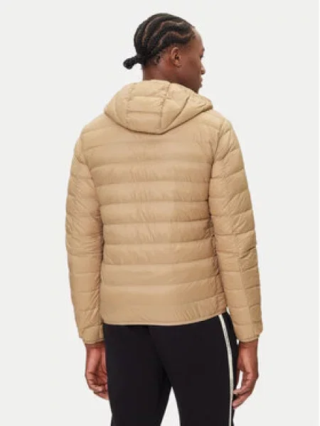 Emporio Armani Pūkinė striukė PNGPZ smėlio