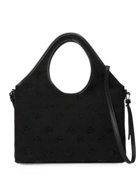 Geantă shopper Karl Lagerfeld cu imagine negru