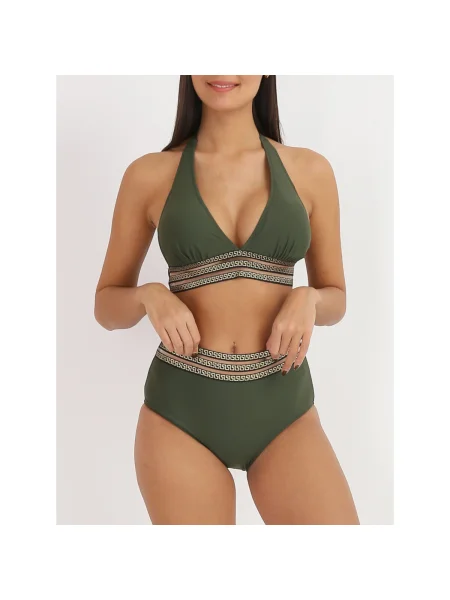 Costum de baie La Modeuse kaki