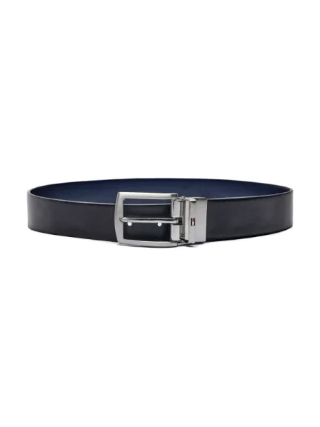 Bőr öv Tommy Hilfiger fekete