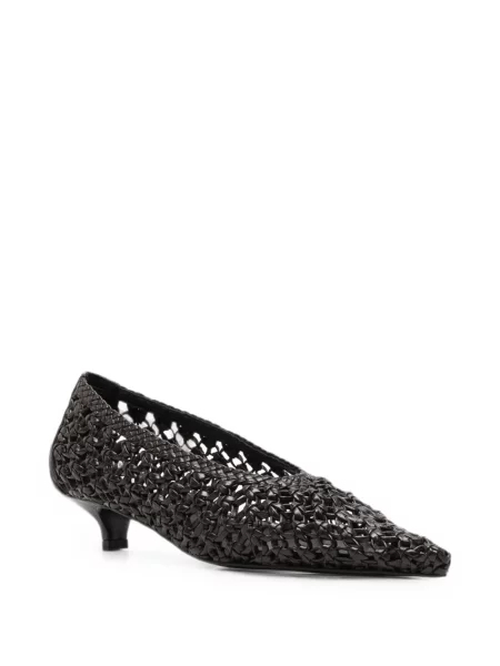 Pantofi cu toc Toteme din piele maro