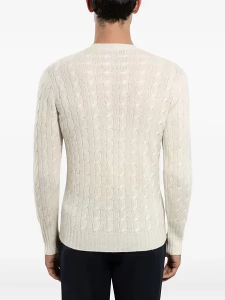 Džemper Drumohr s okruglim izrezom bijela