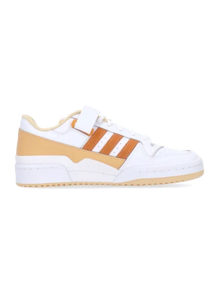 Sneakersy Adidas z bursztynem białe