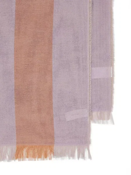 Fular Paul Smith cu imagine violet