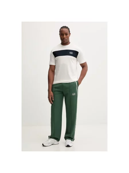 Koszulka Emporio Armani Ea7 beżowa