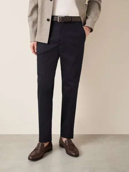 Chinos Zegna modré