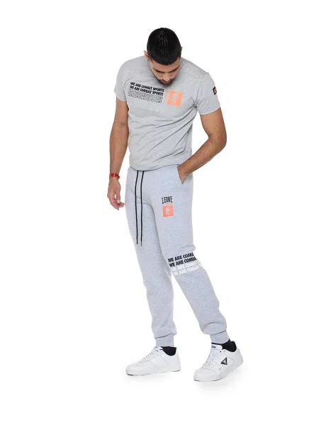 Bluza miękki z na co dzień na siłownię szara