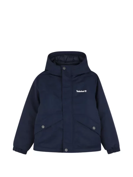 Parka dziecięca Timberland niebieska