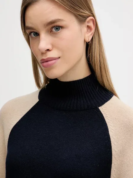 Светр із додаванням вовни Barbour Wren гольф бежевий