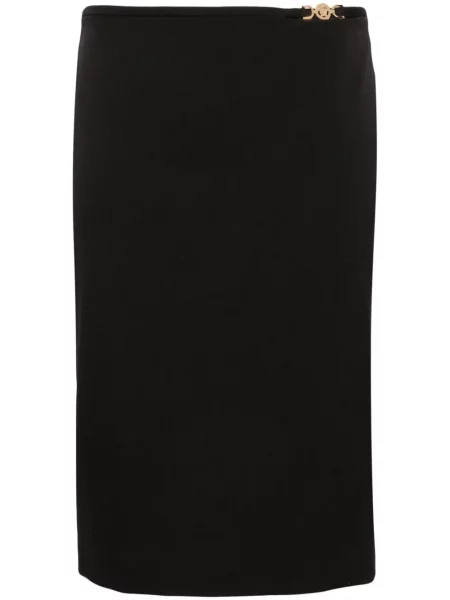 Fustă Versace de lână negru