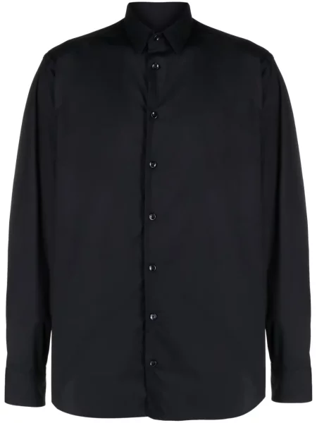 Cămașă Giorgio Armani lungă albastru