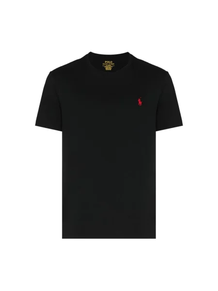 Haftowana koszulka polo Polo Ralph Lauren czarna