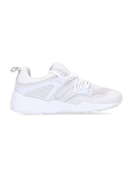 Sneakersy Puma Trinomic zamszowe białe