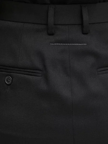 Мини юбка-карандаш Mm6 Maison Margiela черная