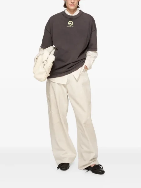 Blugi Acne Studios alb