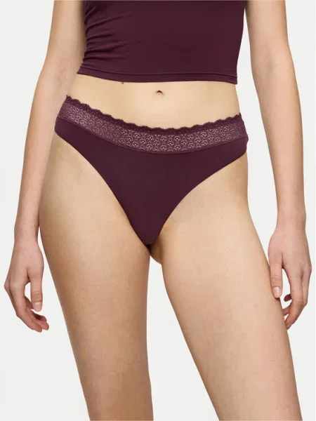 Triumph Chilot tanga Feel Of Modal Vișiniu