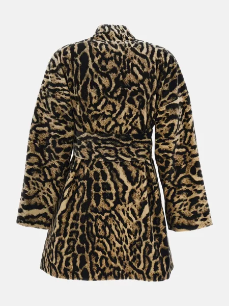 Palton Irie' cu imagine cu model leopard