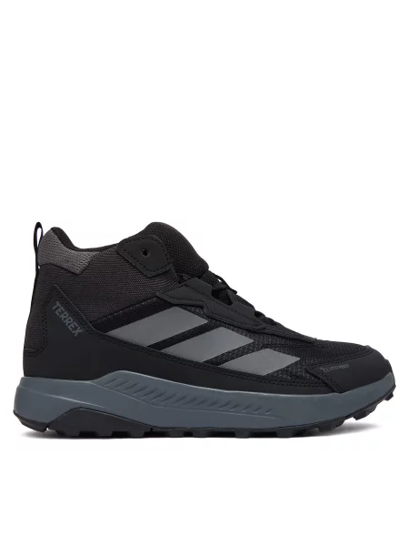 Bakancs adidas Terrex Anylander Mid Climaproof Junior Hiking Shoes fekete
