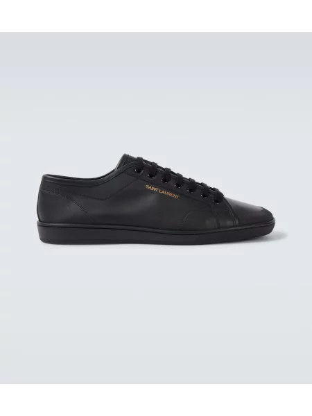 Sneakerși Saint Laurent din piele negru