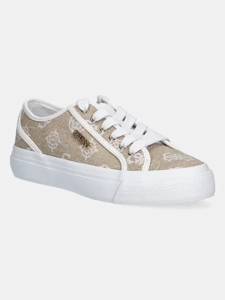 Sneakersy Guess beżowe