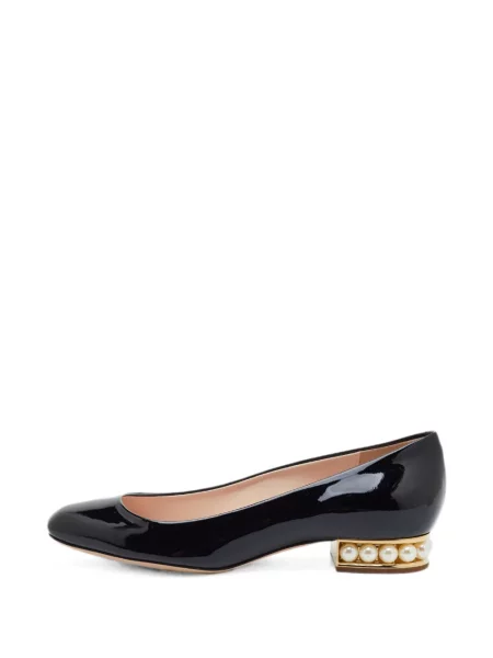 Pantofi cu toc Nicholas Kirkwood din piele negru