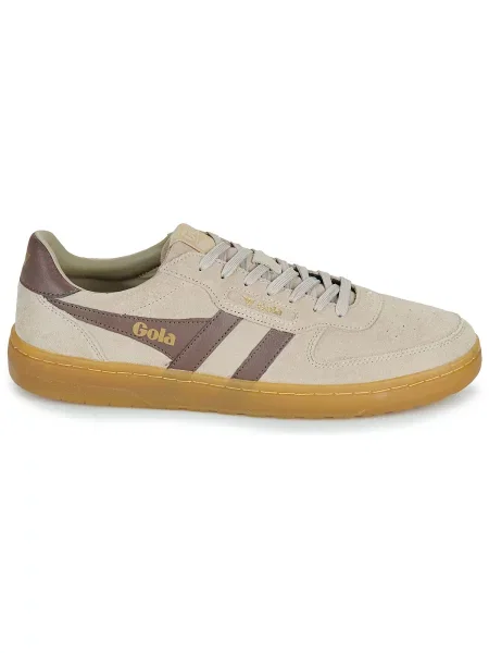 Pantofi Gola din piele de căprioară bej