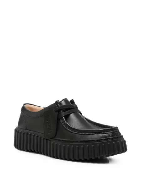 Pantofi derby Clarks din piele negru