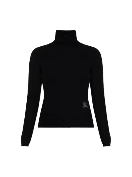 Golf golf Burberry wełniany z autografem czarny