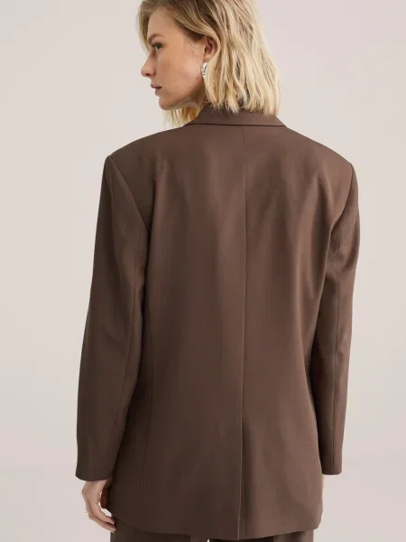 WE Fashion Švarkas šokolado