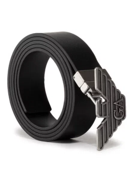 Pas Emporio Armani črna