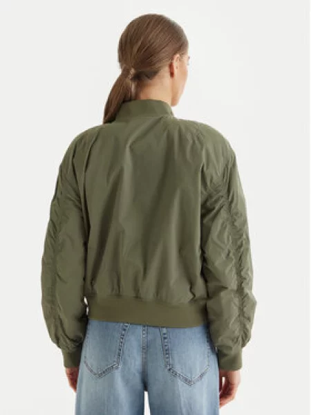 Bunda bomber Calvin Klein Jeans zelená