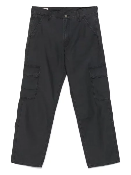 Pantaloni Levi's® cu talie înaltă negru