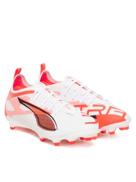 Tenisice za nogomet Puma Ultra 5 Pro Fg/Ag Jr 01 bijela