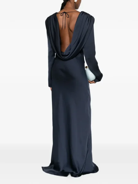 Rochie maxi Rotate Birger Christensen de costum albastru