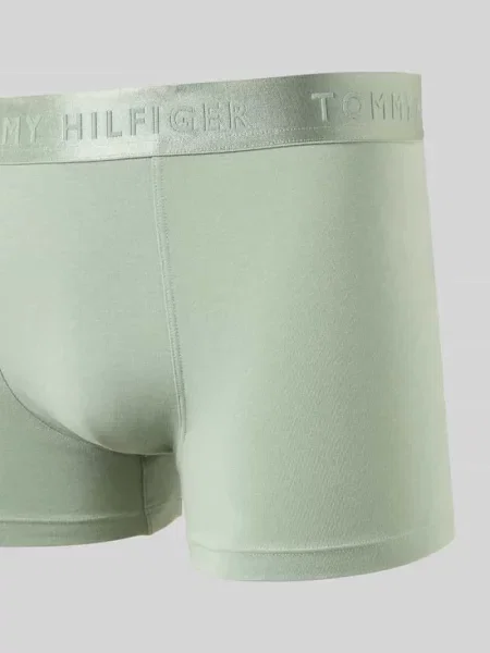 Bokserki w kroju slim fit z mieszanki modalu Tommy Hilfiger granatowe