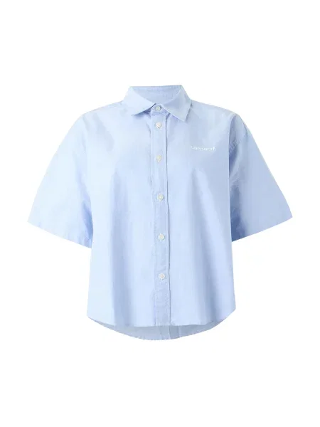 Carhartt WIP Bluză Kaia albastru pastel alb