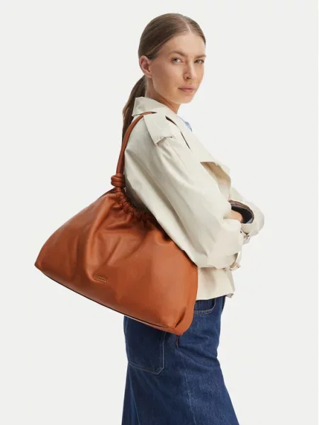 Torebka Tommy Hilfiger brązowa
