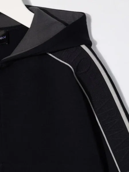 Kurtka dziecięca Emporio Armani niebieska