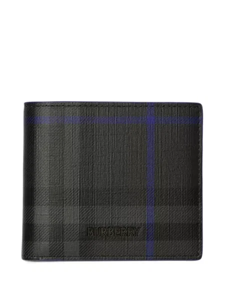 Portofel Burberry în carouri negru