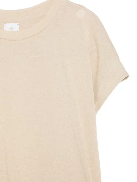 Tricou Eleventy cu decolteu rotund scurt
