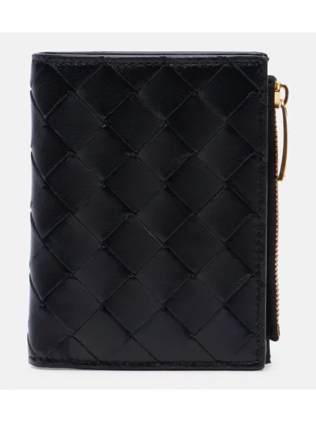 Portofel Bottega Veneta din piele negru
