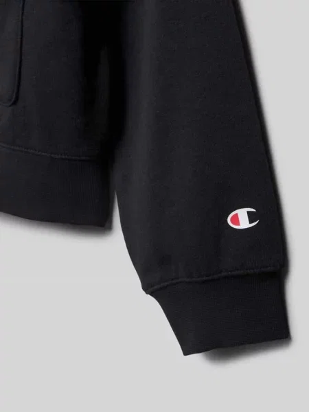 Bluza rozpinana z kapturem Champion czarna