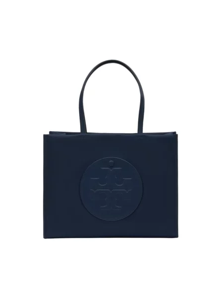 Shopperka Tory Burch niebieska