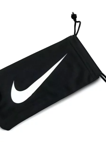 Semišové čtvercové sluneční brýle Nike šedé