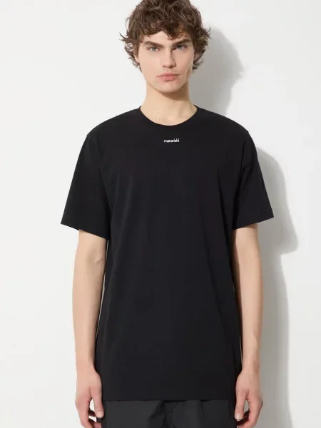 Футболка Maharishi Micro Maharishi однотонна чорний